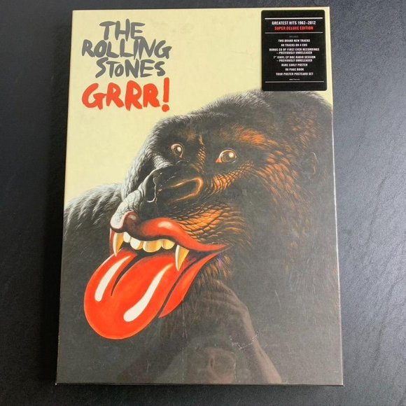 the Rolling Stones Other - THE ROLLING STONES GRRR! SUPER DELUXE 5CD 7” VINYL